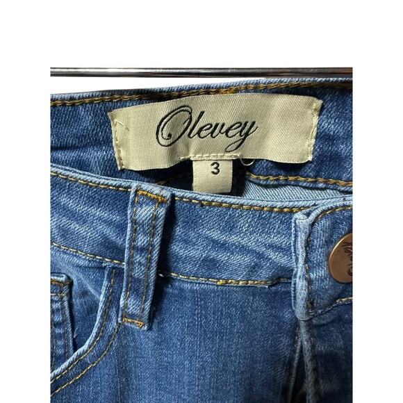 Olevey Junior’s Size 3 High Rise Bootcut Jeans NWT - Picture 4 of 11